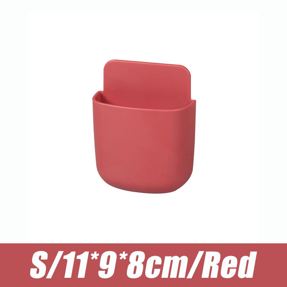 Настенный ящик для хранения косметический держатель пульта дистанционного управления вешалка для ванной настенная полка самоклеящийся чехол для хранения домашний органайзер принадлежности