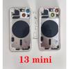 Задняя крышка OEM для iPhone 13 Pro Max 12 Mini 11 SE3 14 Pro max Задний корпус С бесплатными подарками, Рамка задней крышки + Задняя крышка + Боковые кнопки