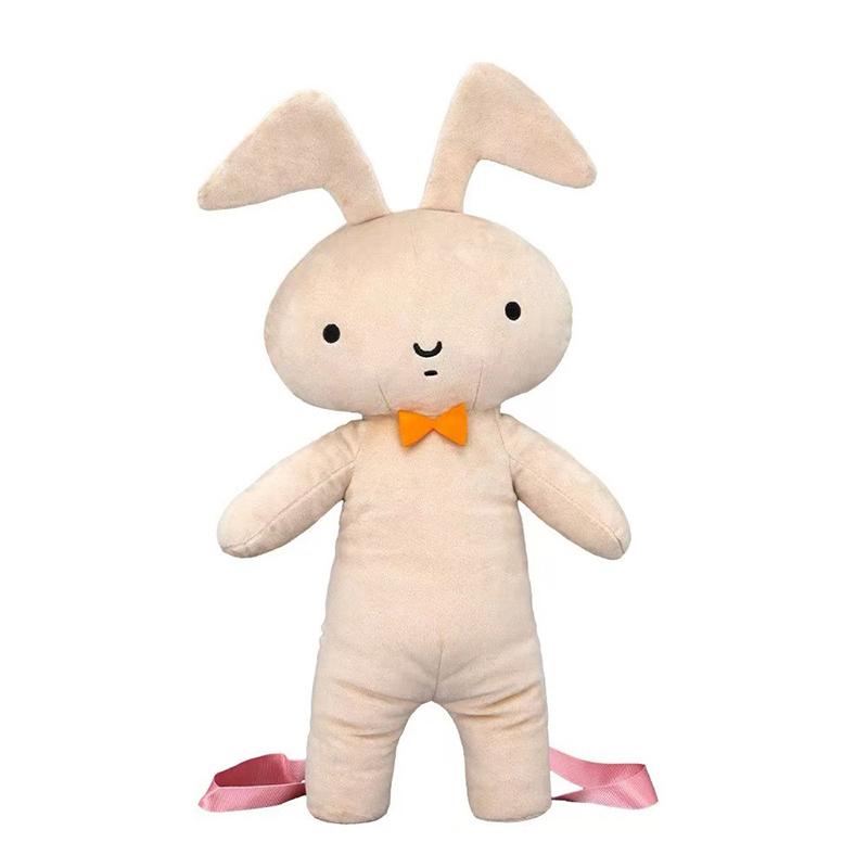Аниме Рюкзак Кролик Шин-чан Милый Плюшевый Мультяшный Кролик Шин-чан Мягкие Игрушки Сумка Сопровождающие Куклы Украшение Спальни Подарок