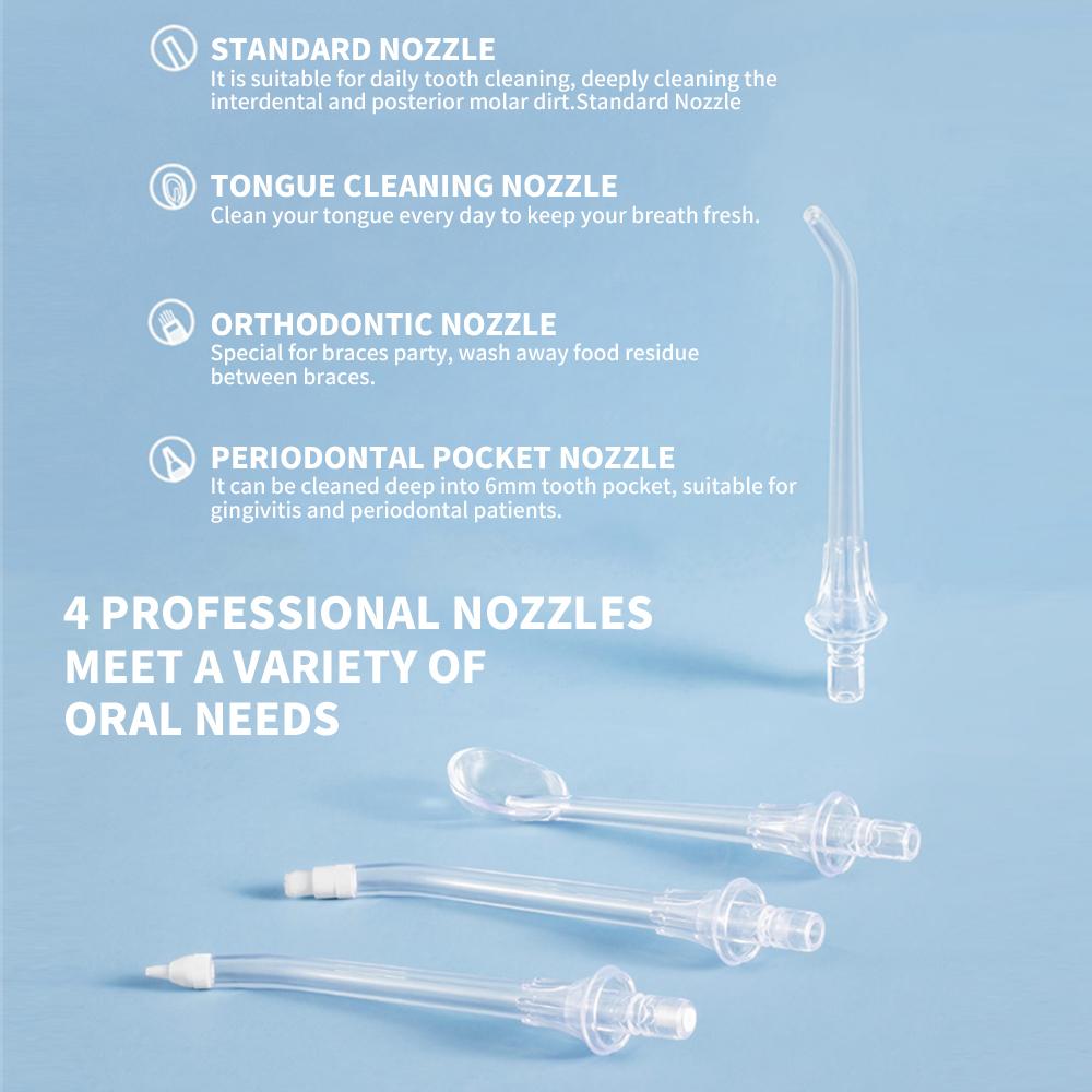 Портативный ирригатор для полости рта, отбеливание зубов, флоссер, очиститель для полости рта, Waterpulse, водяная нить для зубов