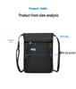 Waterproof RFID Travel Passport Holder & Multifunctional Neck Pouch