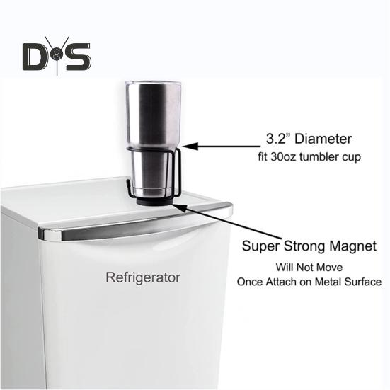 Магнитный держатель для чашки, съемный, сверхмощный, металлический, универсальный, для лодок, трактора, косилки, грузовика, холодильника, автомобильной кружки, стеллаж для хранения напитков