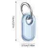 2026 New for Samsung Galaxy SmartTag2 Protective Silicone Case for Galaxy Smart Tag 2 with Key Ring for Keys Wallet Luggage Pets
