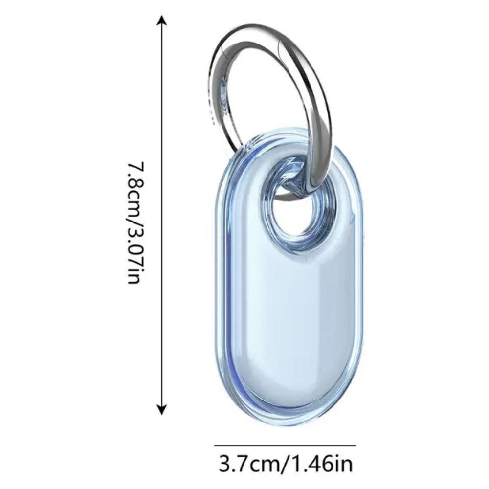 2026 New for Samsung Galaxy SmartTag2 Protective Silicone Case for Galaxy Smart Tag 2 with Key Ring for Keys Wallet Luggage Pets