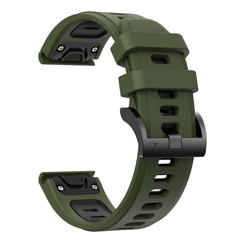 Силиконовый ремешок 22 мм 26 мм для Garmin Fenix 7 7X 6 6X 5 5X, быстросъемный ремешок для часов Garmin Fenix 3/3 HR/3, сапфировый ремешок для умных часов