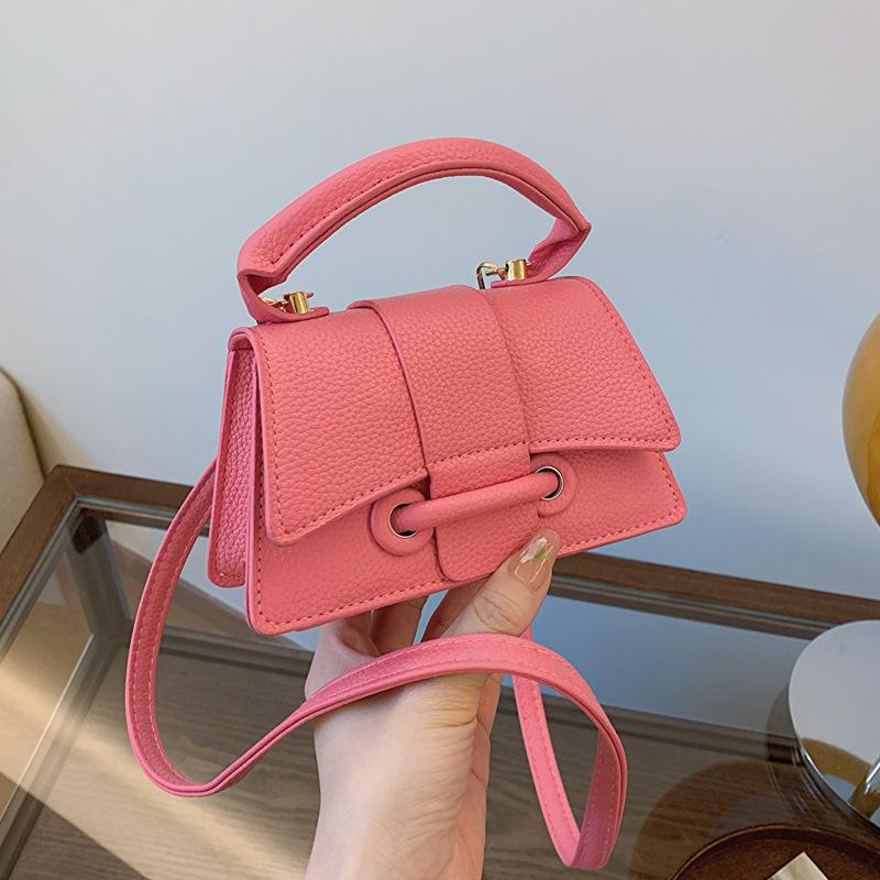 Женская сумка Commuter Texture Handbag Spring Versatile Shoulder Messenger Bag Temperament Small Square Bag Women