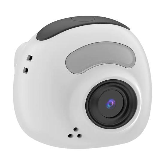 Мини цифровая камера 1080P видеорегистратор высокого разрешения портативная крошечная камера с картой 256 ГБ и экраном 1,7" для путешествий, влогов, ночной съемки