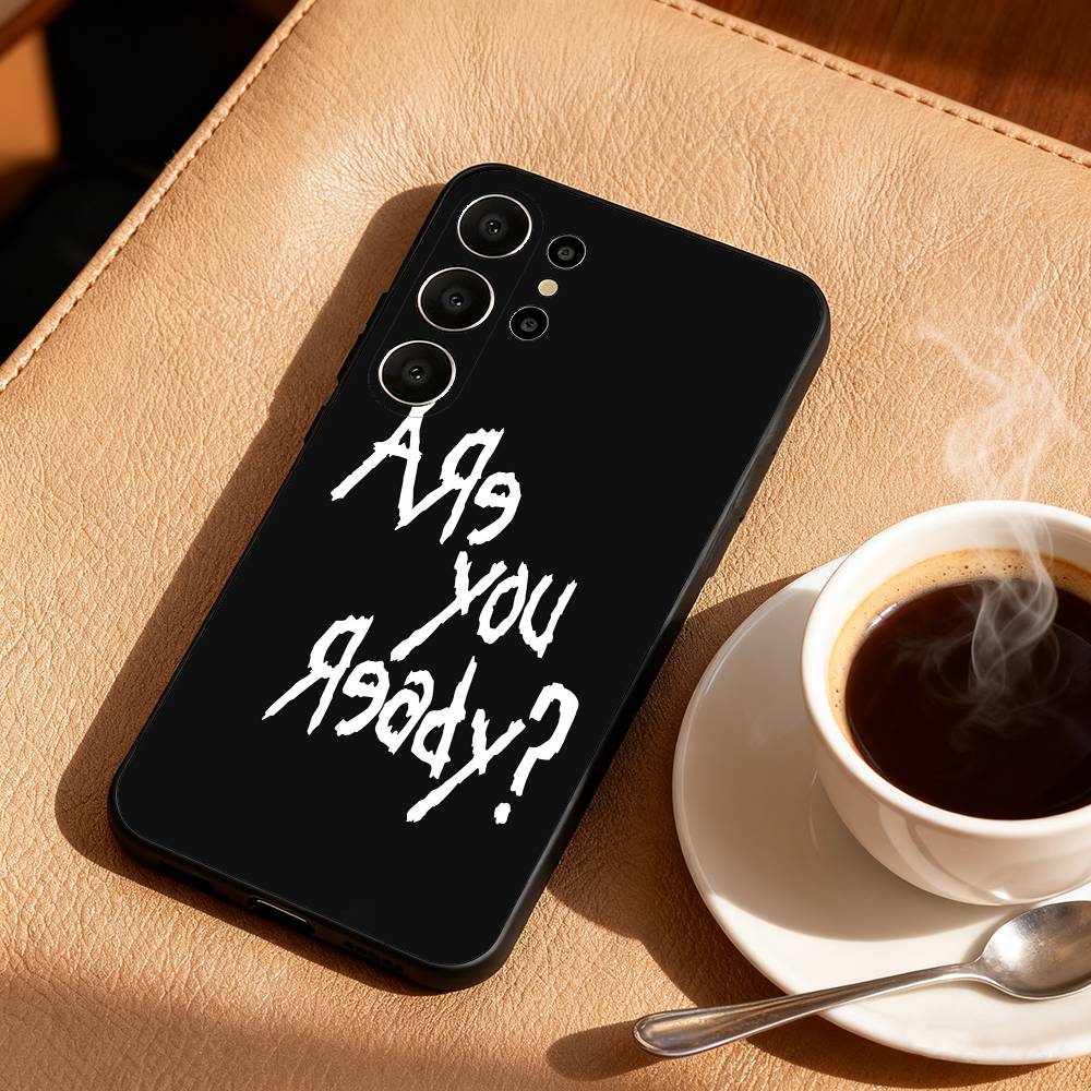 Band K-Korn Phone Case For Samsung S25,S24,S21,S22,S23,S30,Ultra,S20,FE,Lite,10,9,Black Cover