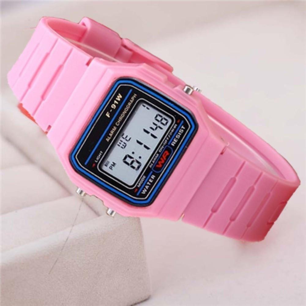 Square Dial Children Watch Multifunction LED Watch Fashion Digital Watch  Kids Wear