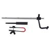 20 Inch Extension Rod Alloy Steel Ice Fishing Bit Extension Bar with Handle and Electric Drill