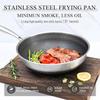 Nonstick Wok Pan Honeycomb Hybrid Woks Stir-fry Pans Nonstick Stir Frying Pan Non Toxic Cooking Pan Compatible with All Cooktops