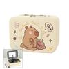 Creative Capybara Cosmetic Pouch Portable Cute Cosmetic Handbag Women's Cosmetic Bag  Easy To Carry