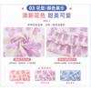 Girls Long Sleeve One-Piece Swimsuit With Half Zipper Floral Print Soft Breathable Fabric Swimming Pool Beach