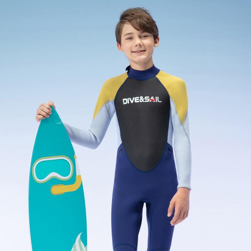 2,5 мм неопреновый гидрокостюм, купальник для подростков, гидрокостюмы для серфинга, костюм для подводного плавания