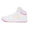 adidas Детские повседневные прочные кроссовки средней высоты Neo Hoops Mid 3.0 Облачно-белые Детские кроссовки HP6158