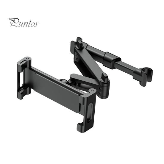 Крепление на подголовник заднего сиденья, прочный держатель для планшета и телефона с металлическим замком и силиконовыми ручками, выдвижной автомобильный аксессуар для семейных путешествий