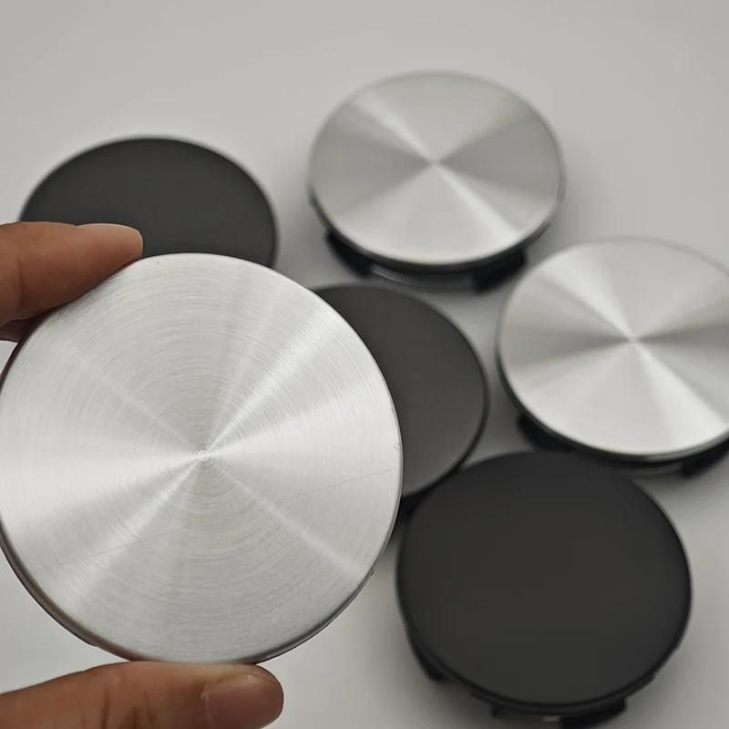 Автомобильная наклейка 2025 Новая Tesla 4 шт. ABS 56 мм Накладки на значки Tesla Model 3 Model Y Колпачки ступиц Центральные колпачки колес для Tesla Model Y X S 202