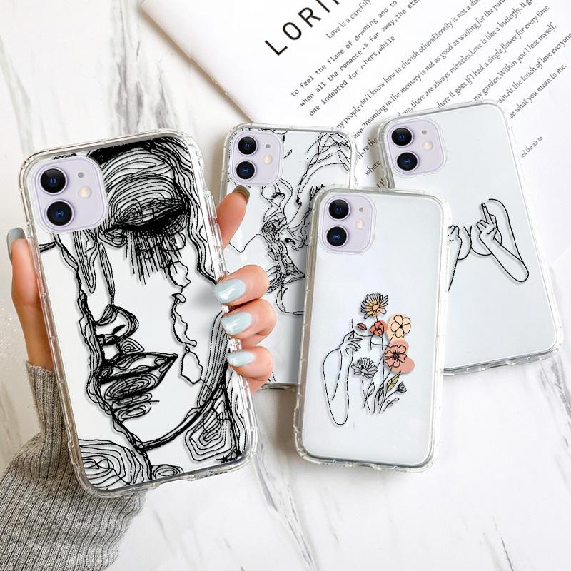 Чехол для Iphone 14 Pro Max, чехол для Iphone 11, чехол для Iphone 13 12 11 Pro Max Xr 8 14 Plus Xs Max Se 2022 12 13 Mini, мягкий силиконовый чехол