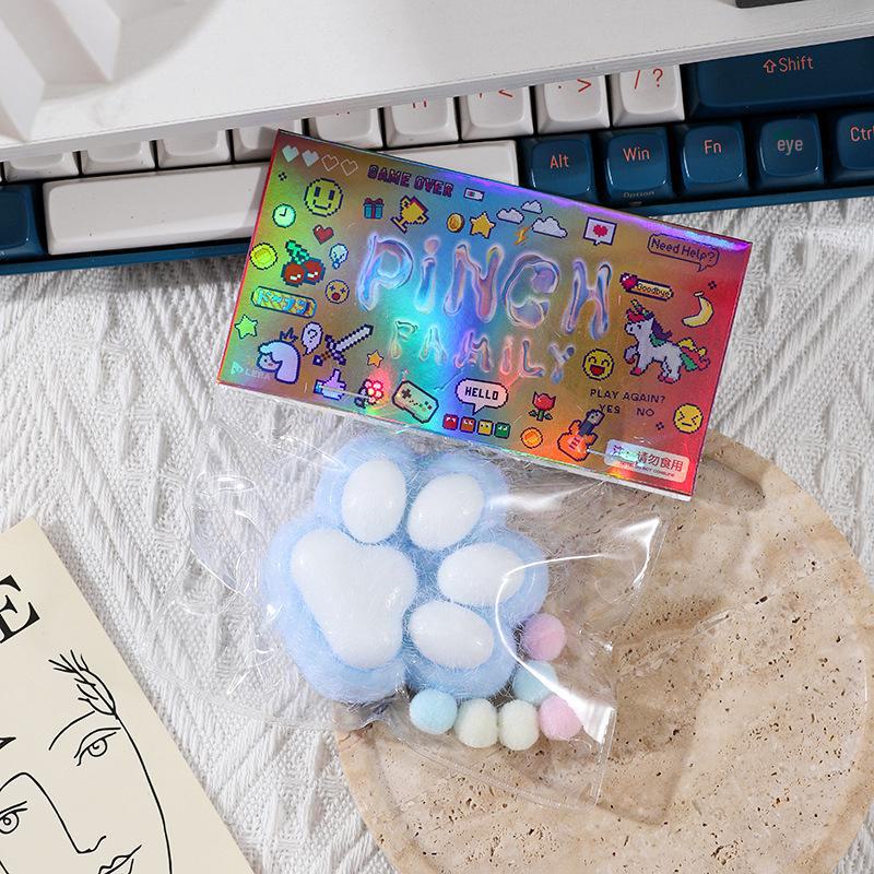 Игрушка для снятия стресса и декомпрессии «Кошачья лапка» — TPR Venting Fidget