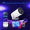 HY300Pro 4K Portable Ultra HD LCD Projector with Wireless Screen Mirroring for Living Room