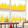 9Pcs Self-adhesive Wall Stickers PVC Window Decoration Sticker  Wall/Window Decoration