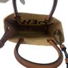 Used LOEWEShoulder Bag Brown leather/Raffia Women