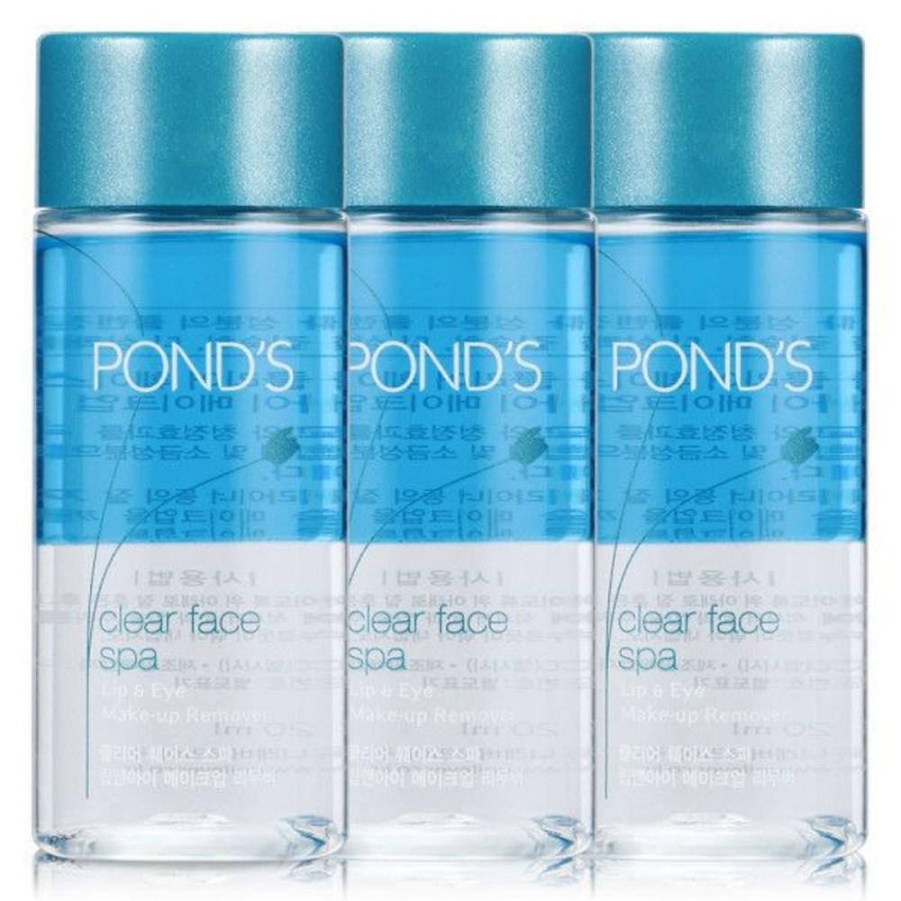 Средство для снятия макияжа с губ и глаз Pond's Clear Spa, 3 шт.