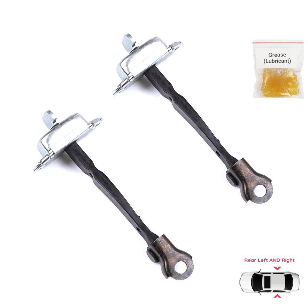 BDP1371-1 2 Pieces Rear Door Stop Check Assy Limiter Strap for Toyota Yaris Vitz MK3 P13 2015-2020 Vios P15 Verso S P12 Facelift 686300D230