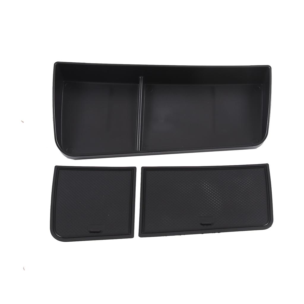For Volkswagen VW ID.4 ID4 ID 4 CROZZ Car Console Dashboard Screen Rear Storage Box ABS Organizer Tray Auto