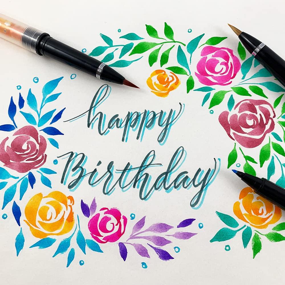 Контейнер для ручек Kuretake пустой картридж для ручек-кистей тип ECF160-602