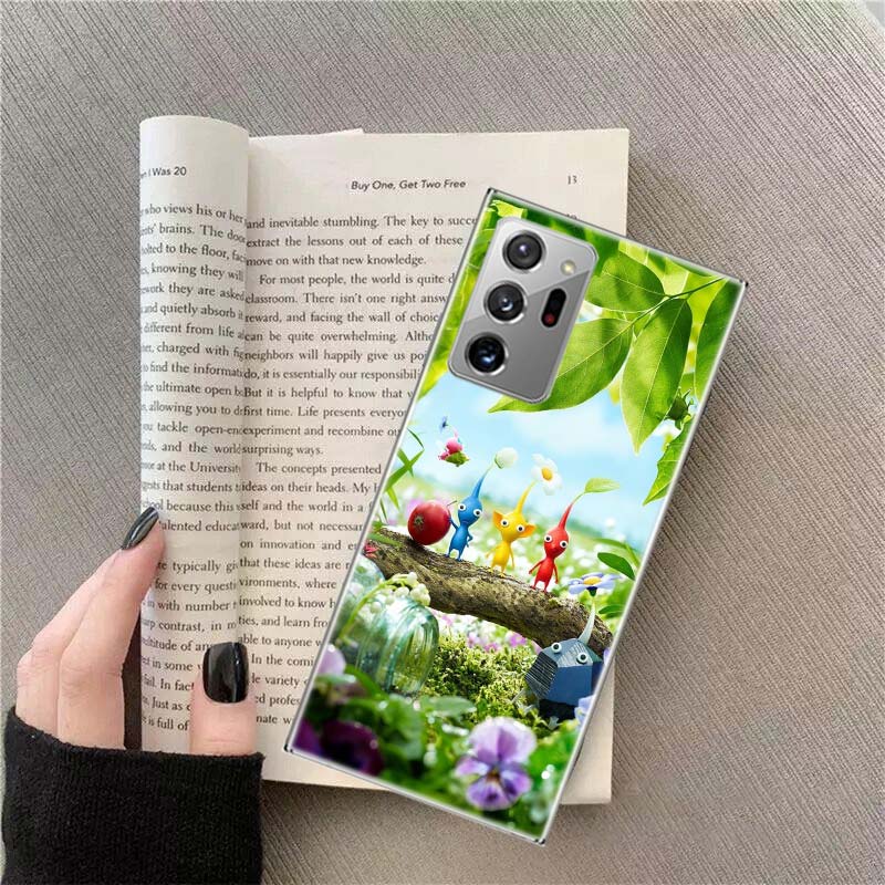 Game Pikmin 4 Phone Case For Samsung Galaxy S25 Edge S24 S23 FE S22 Ultra S21+ S20 S10 Plus Cover Capa Soft
