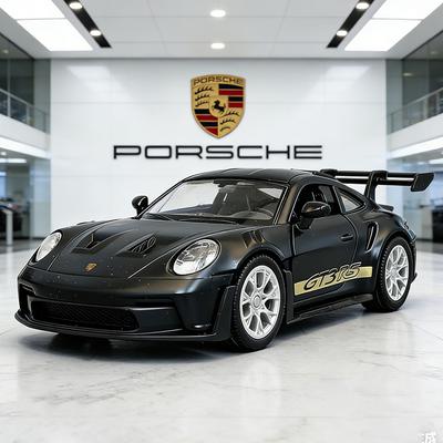 1:36 Porsche 911 GT3 RS Суперкар Литой Автомобиль Литые Модели и Игрушечные Транспортные Средства Модель Автомобиля Миниатюрная Масштабная Модель Автомобиля Для Детей