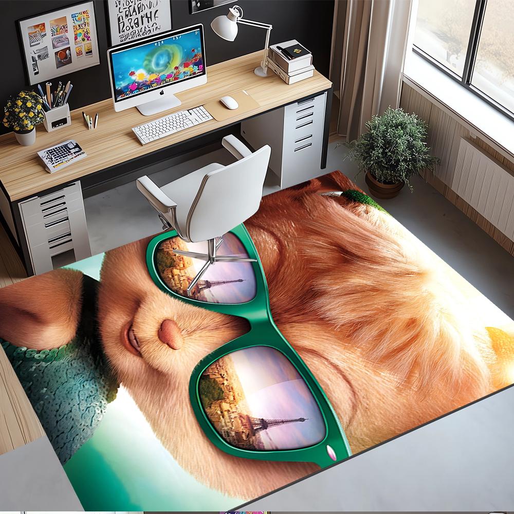 Alvin and the Chipmunks Printed Carpet Rug for Office Chair Living Room Bedroom Kitchen Room Decor Gifts