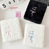 Balletcore Chasing Idol Photo Album Korean Style Bow Card Binder Plush Photocard Holder  Mini Photo