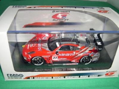 Ebro Масштаб Xanavi Nismo Z Сузука 2006 43829 Готовая модель 1/43 №23