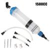 Suction Vacuum Brake Liquid Car Oil Fluid Extractor 200cc 500cc 1500cc Fuel Transfer Filling Syringe Manual