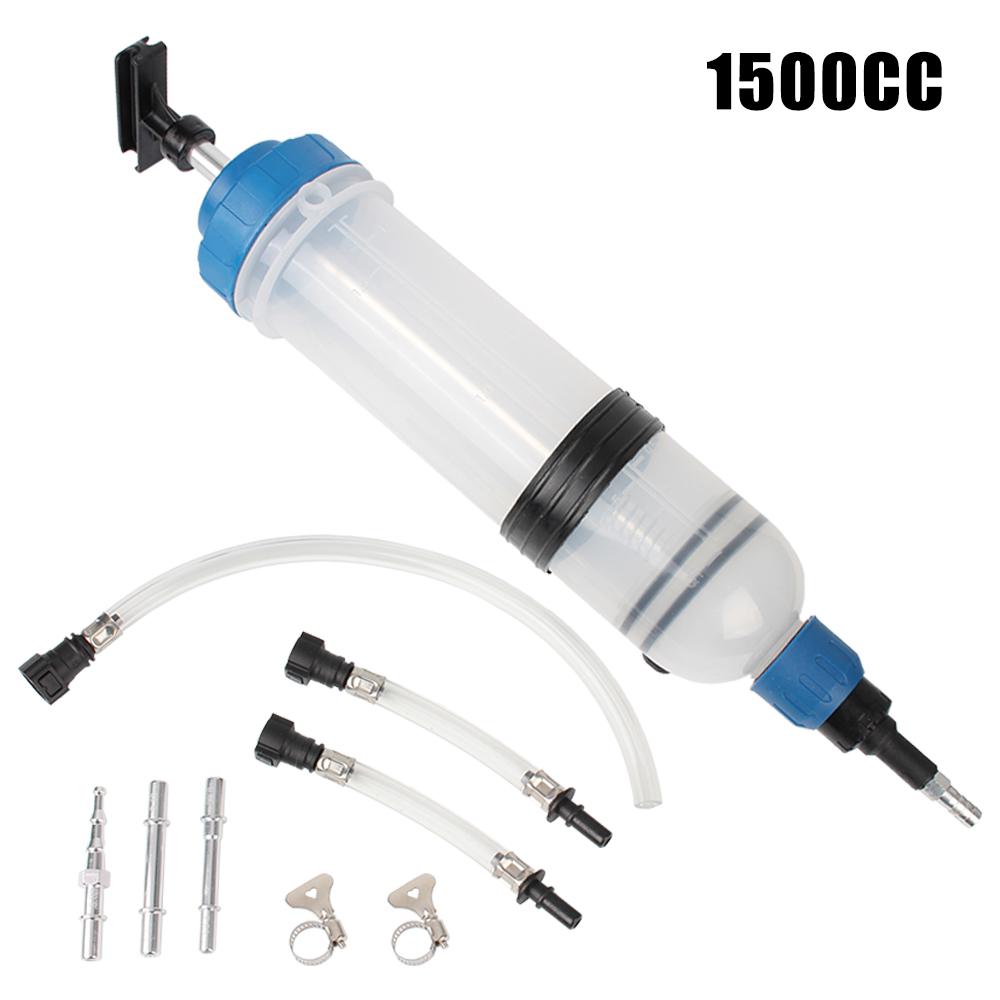 Suction Vacuum Brake Liquid Car Oil Fluid Extractor 200cc 500cc 1500cc Fuel Transfer Filling Syringe Manual