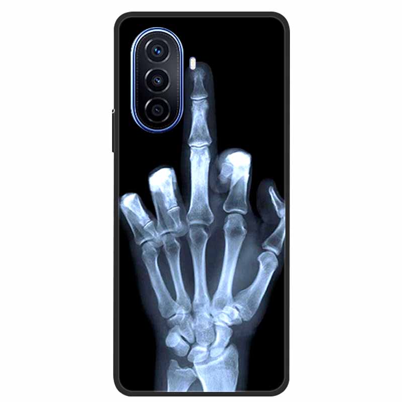 Чехол для Huawei Nova Y70 Plus Волк Черный Силиконовый Мягкий Чехол для Телефона Для Huawei Nova Y70 Задняя Крышка Чехол NovaY70 Y 70 Funda Coque