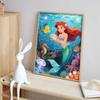 Disney Тематический набор для алмазной мозаики Русалочка Ариэль ручная работа DIY украшение для дома для начинающих и любителей рукоделия