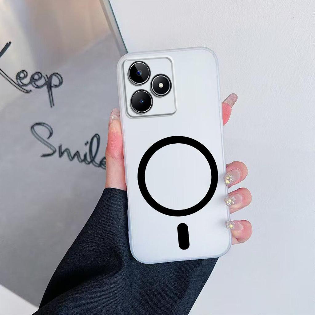 Чехол для realme C53, C51, Note 50 4G Премиальный Магнитный Матовый Чехол-Защита для Телефона