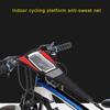 Road Bike Sweat Net Sweat Absorbs Guard Net Bike Frame Sweat Guard with Phone Pouch Protector Cover for Bicycle Trainer