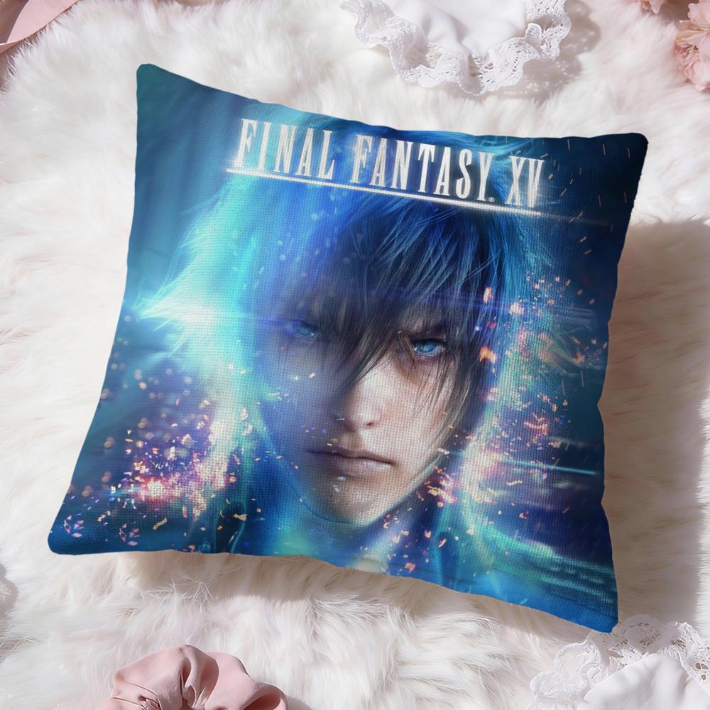 Игровой F-Final Fantasy VIIS Наволочка Премиум-комфорт Двусторонняя Наволочка - Дизайн «Два в одном» для Любой Комнаты и Салона Автомобиля