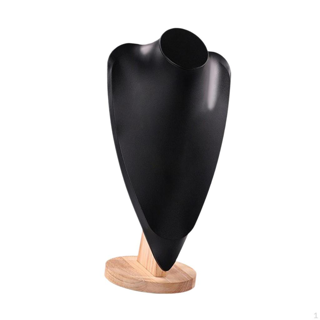 Jewelry Display Bust Stand for Necklaces, Retail Store Countertop Holder
