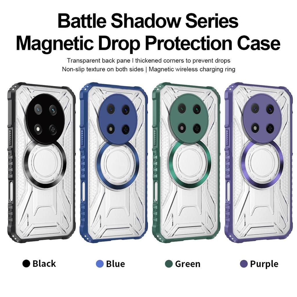 Чехол для телефона серии Battle Shadow для HONOR X9c, противоударный, защитный от падений