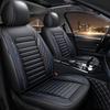 Полный комплект чехлов на сиденья автомобиля для 5-местного авто – Подходит для 95% всех 5-местных автомобилей (Легковые автомобили, Внедорожники, Фургоны) – Премиум полиуретановая кожа, дышащая – Всесезонная защита сидений