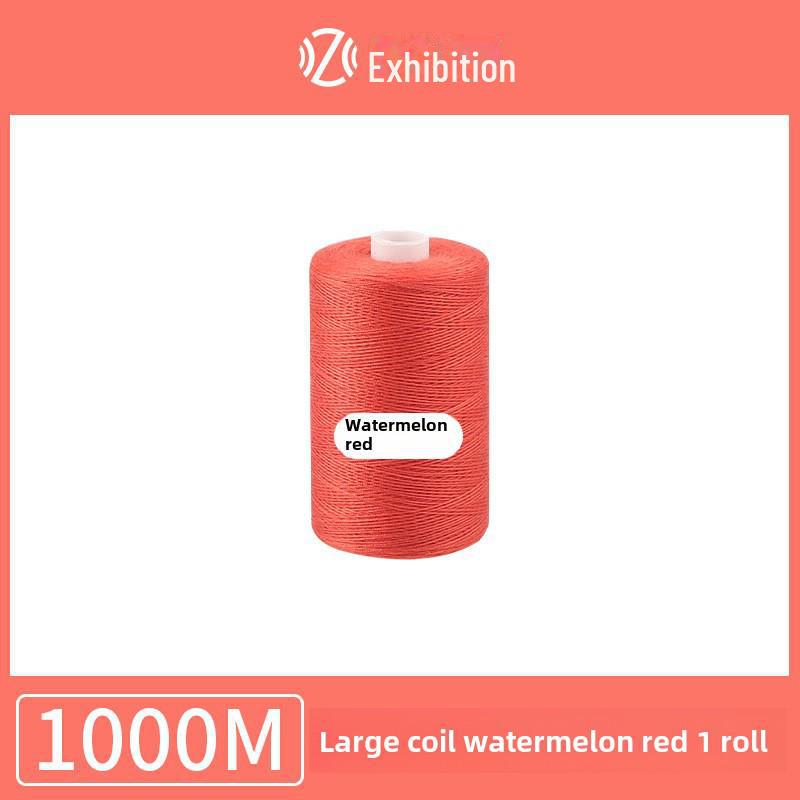 1000 ярдов ниток для бытового шитья: Полиэстер, цветная ручная работа, тонкая катушка