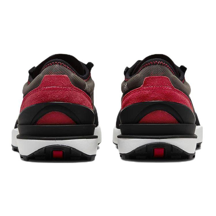 Nike Кроссовки Waffle One GS Flat Pewter Siren Red для детей, серые, пыльно-серые, черные DC0481-006