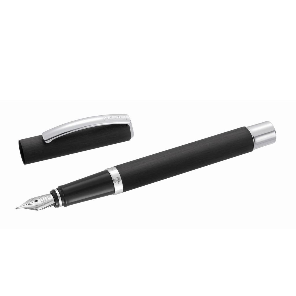 ONLINE Перьевая ручка M Среднее перо Vision Черный 38521 Официальный импорт