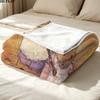 Brambly Hedge Print Flannel Blanket, High quality Comfortable for All Seasons, Home Decor, Warmth and Comfort, Perfect for Christmas Gifts