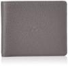 Кошелек Шагреневая кожа, на которой царапины менее заметны ZH0426 Серый 80801 [Kitamura] Двухскладной (отделение для купюр) Мужской